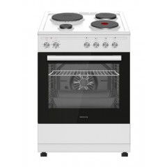 Davoline ESFC 800 Κουζίνα 80lt με Εμαγιέ Εστίες Π59.8εκ. Λευκή
